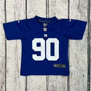 Jason Pierre - Paul New York Giants Nike On Field Youth Boys Kids Jersey